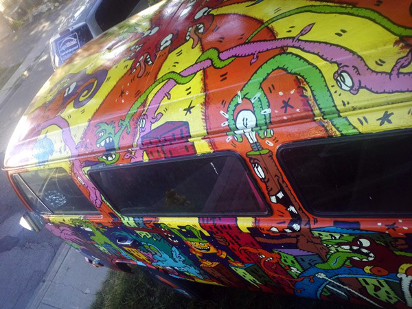 Alex Currie a.k.a Runt's Paint Job on The Van Finally Complete ...