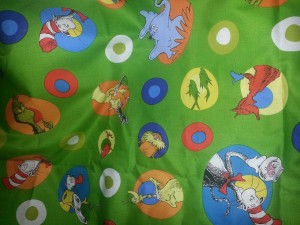 Dr Seuss fabric 